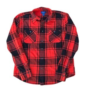 Arizona Red and Black Flanel Size M
